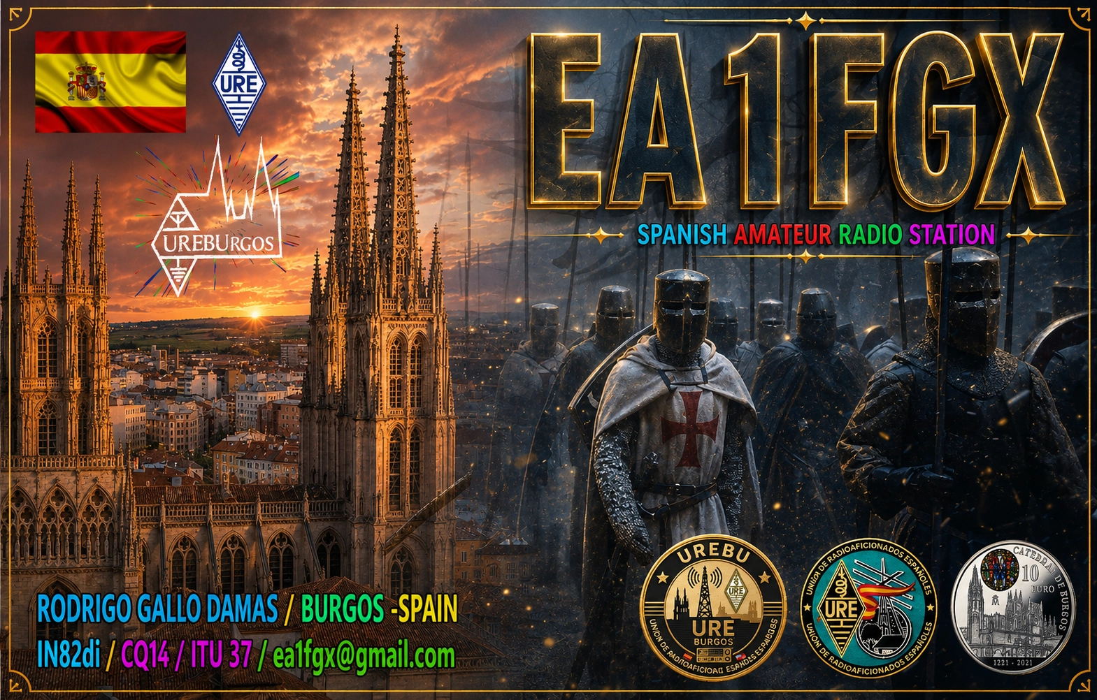 QSL de EA1FGX